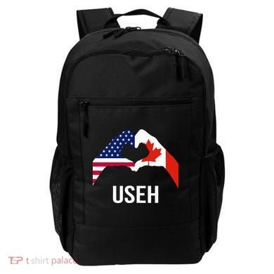 Canada American Flag Us Eh Backpack