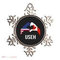 Canada American Flag Us Eh Ornament thumb 0