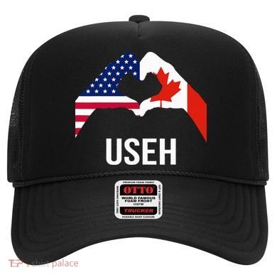 Canada American Flag Us Eh Hat