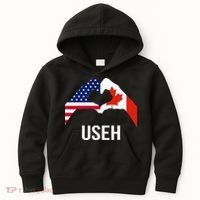 Canada American Flag Us Eh Kids Hoodie thumb 0