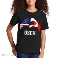 Canada American Flag Us Eh Kids T-Shirt thumb 2