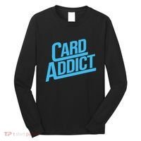 Card Addict Funny Baseball Card Collector Trading Cards Long Sleeve Shirt thumb 0