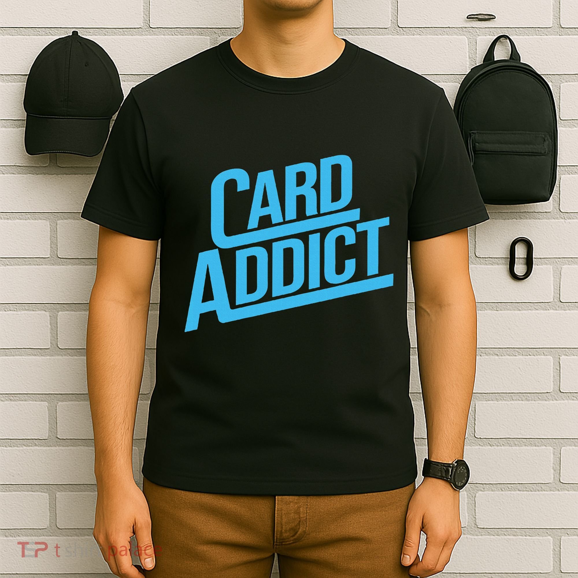 Card Addict Funny Baseball Card Collector Trading Cards T-Shirt