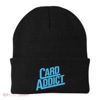 Card Addict Funny Baseball Card Collector Trading Cards Beanie thumb 0