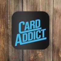 Card Addict Funny Baseball Card Collector Trading Cards Coaster thumb 0