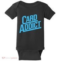 Card Addict Funny Baseball Card Collector Trading Cards Baby Bodysuit thumb 0