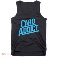 Card Addict Funny Baseball Card Collector Trading Cards Tank Top thumb 0