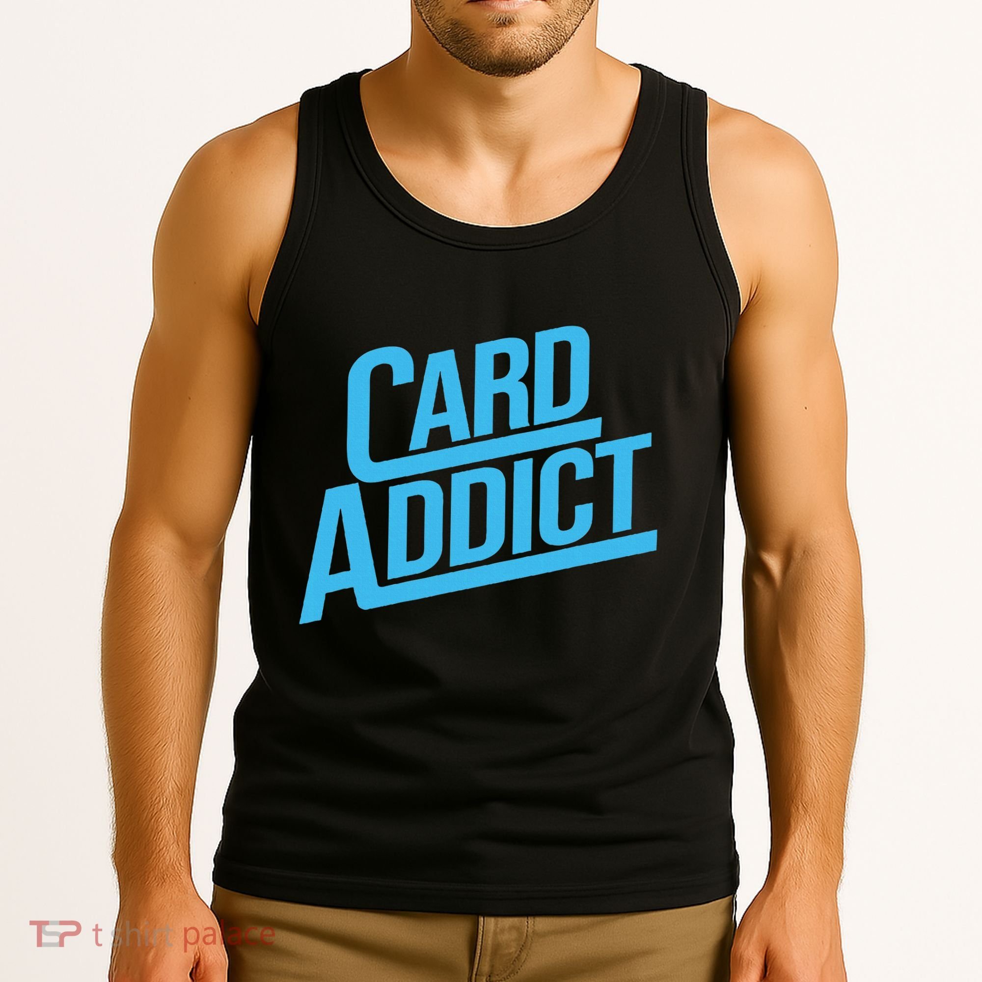 Card Addict Funny Baseball Card Collector Trading Cards Tank Top