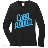 Card Addict Funny Baseball Card Collector Trading Cards Women's Long Sleeve Shirt thumb 0