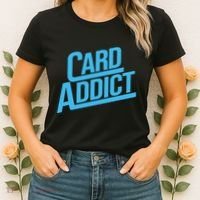 Card Addict Funny Baseball Card Collector Trading Cards Women's T-Shirt thumb 2