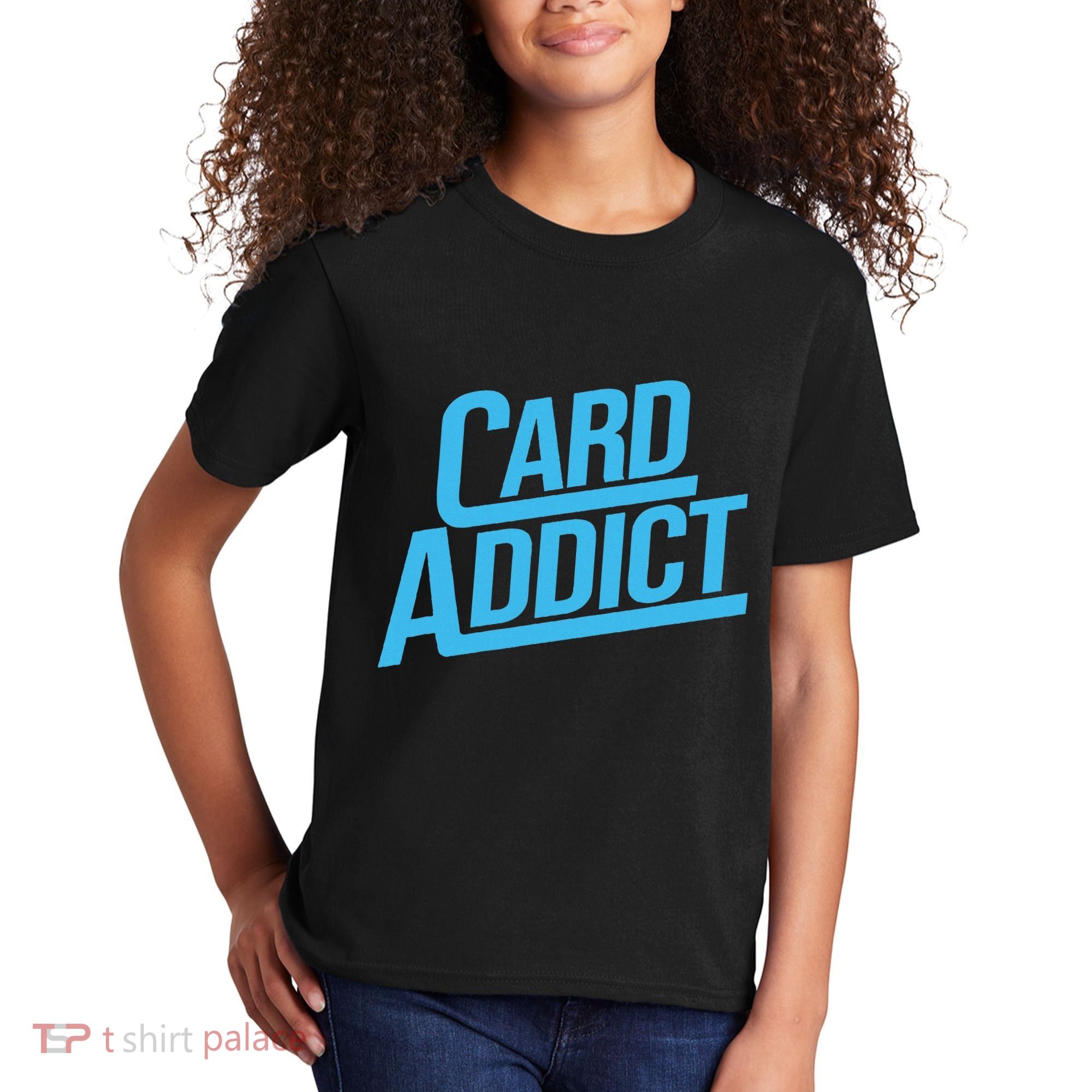Card Addict Funny Baseball Card Collector Trading Cards Kids T-Shirt