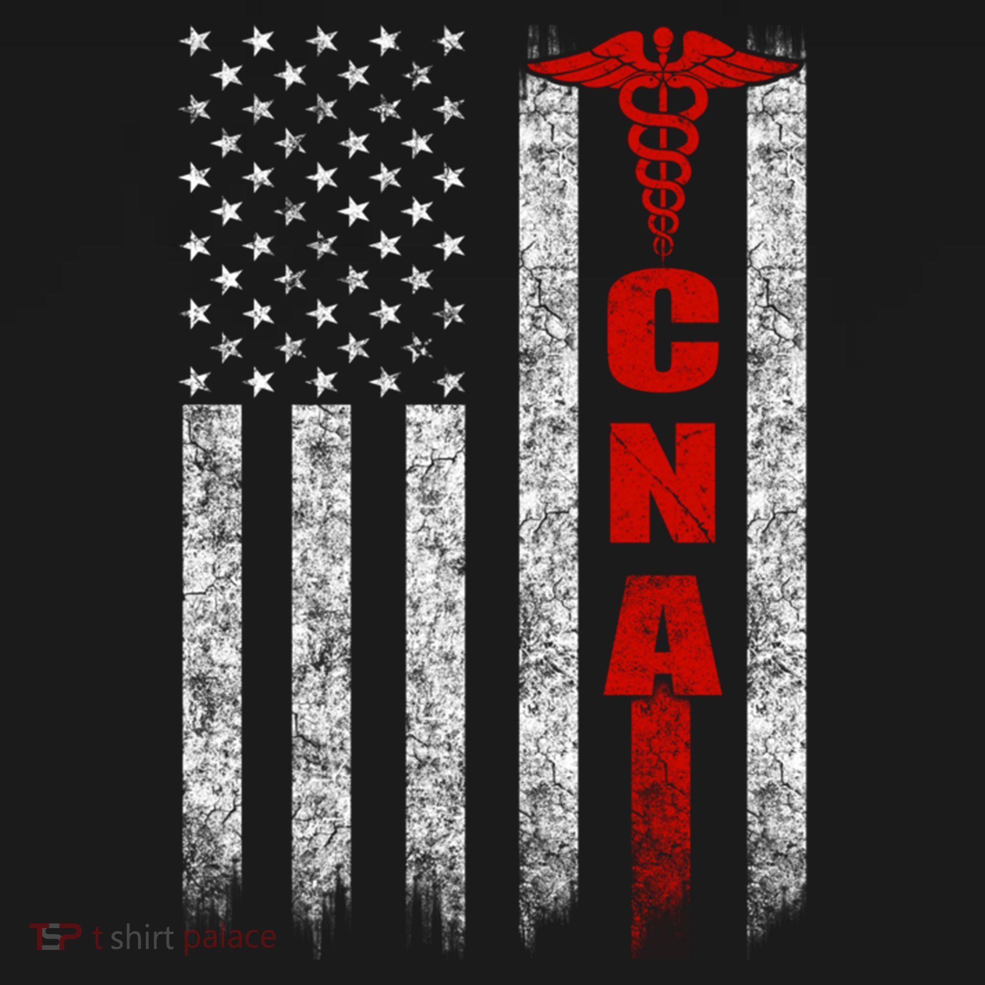 Cna American Flag Patriotic Pride Nurse Gift Doggie Tank