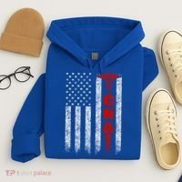 Cna American Flag Patriotic Pride Nurse Gift Hoodie thumb 4