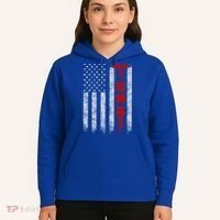 Cna American Flag Patriotic Pride Nurse Gift Hoodie thumb 5