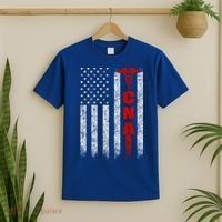 Cna American Flag Patriotic Pride Nurse Gift T-Shirt thumb 2