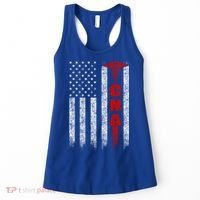 Cna American Flag Patriotic Pride Nurse Gift Women's Tank Top thumb 0