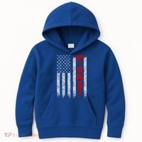 Cna American Flag Patriotic Pride Nurse Gift Kids Hoodie thumb 0