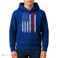Cna American Flag Patriotic Pride Nurse Gift Kids Hoodie thumb 4