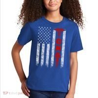 Cna American Flag Patriotic Pride Nurse Gift Kids T-Shirt thumb 2