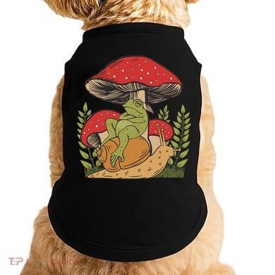 Cottagecore Aesthetic Frog Mushroom Snail Goblincore Toad Doggie Tank