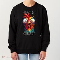 Coffee Addict Funny Turkey Women's Sweatshirt thumb 0