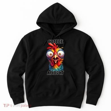 Coffee Addict Funny Turkey Hoodie