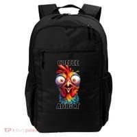 Coffee Addict Funny Turkey Backpack thumb 0