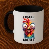 Coffee Addict Funny Turkey Coffee Mug thumb 2