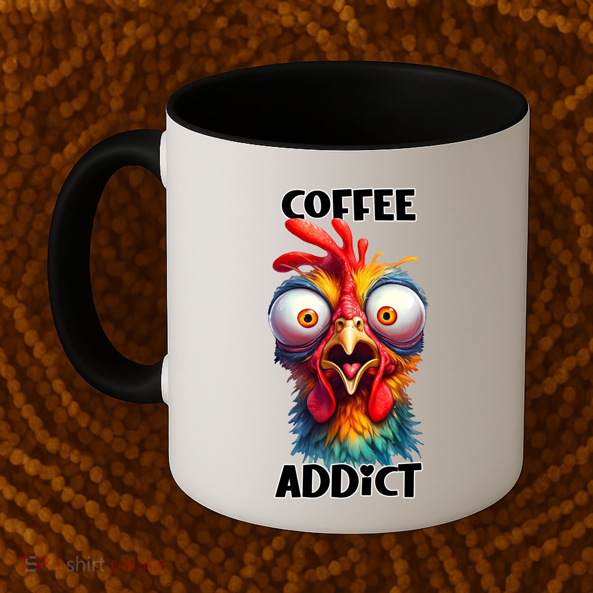 Coffee Addict Funny Turkey Coffee Mug