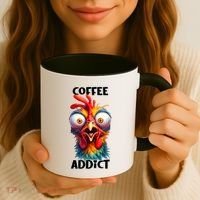 Coffee Addict Funny Turkey Coffee Mug thumb 3