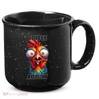 Coffee Addict Funny Turkey 15oz Campfire Ceramic Mug thumb 0