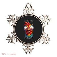 Coffee Addict Funny Turkey Ornament thumb 0