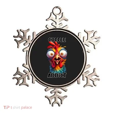 Coffee Addict Funny Turkey Ornament