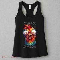 Coffee Addict Funny Turkey Women's Tank Top thumb 3