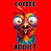 Coffee Addict Funny Turkey Santa Hat thumb 1