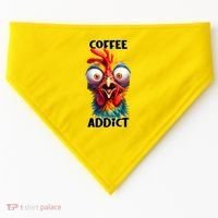 Coffee Addict Funny Turkey USA-Made Doggie Bandana thumb 0