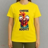 Coffee Addict Funny Turkey T-Shirt thumb 4