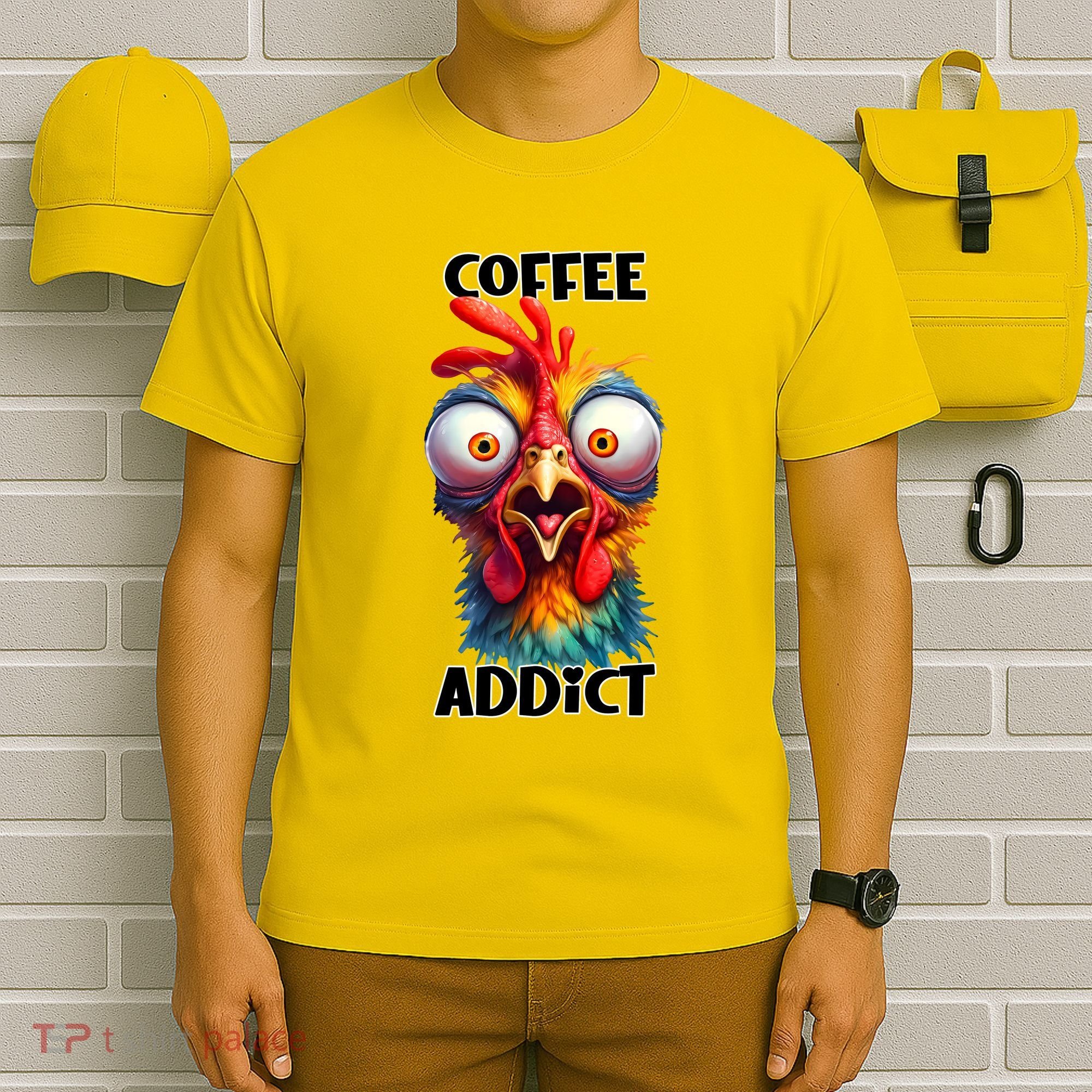 Coffee Addict Funny Turkey T-Shirt