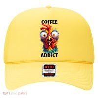 Coffee Addict Funny Turkey Hat thumb 0