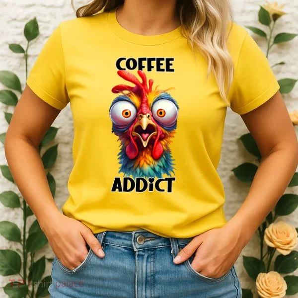 Coffee Addict Funny Turkey Women's T-Shirt