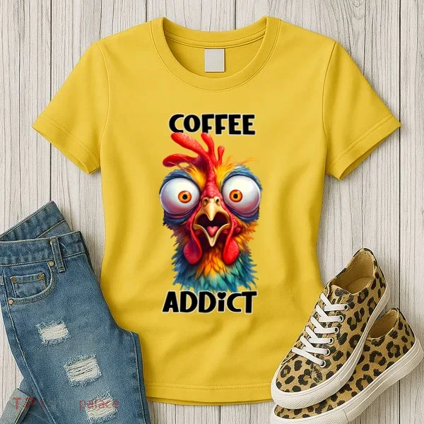 Coffee Addict Funny Turkey Women's T-Shirt