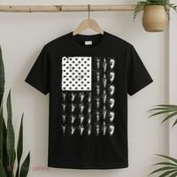 Cool Arrowhead For Men Women Bowhunt Arrow Hunting USA Flag T-Shirt thumb 2