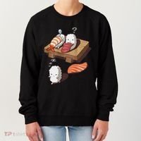 Cute And Funny Japanese Nigiri Sushi Sleepwalking Women's Sweatshirt thumb 0