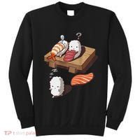 Cute And Funny Japanese Nigiri Sushi Sleepwalking Sweatshirt thumb 0