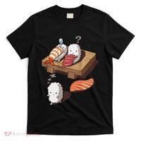 Cute And Funny Japanese Nigiri Sushi Sleepwalking T-Shirt thumb 0