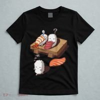 Cute And Funny Japanese Nigiri Sushi Sleepwalking T-Shirt thumb 5