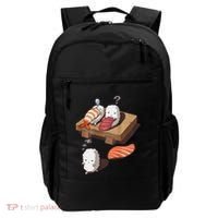 Cute And Funny Japanese Nigiri Sushi Sleepwalking Backpack thumb 0