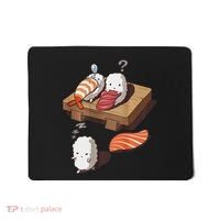 Cute And Funny Japanese Nigiri Sushi Sleepwalking Mousepad thumb 0
