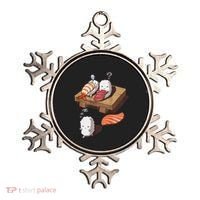 Cute And Funny Japanese Nigiri Sushi Sleepwalking Ornament thumb 0