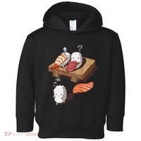 Cute And Funny Japanese Nigiri Sushi Sleepwalking Toddler Hoodie thumb 0